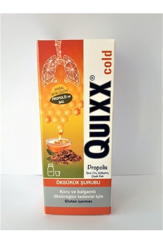 Quıxx Cold  Propolis Şurup 100   ML