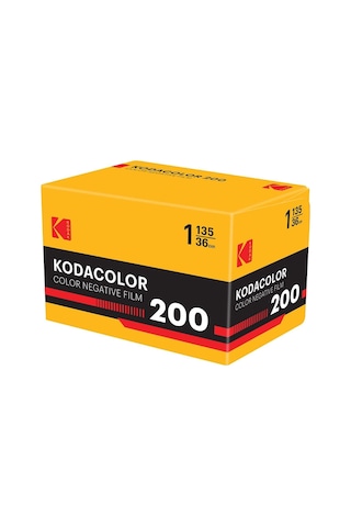 Kodacolor 200 35mm 135 Renkli Analog Film Iso 200, 36 Pozlama, C-41 1928s