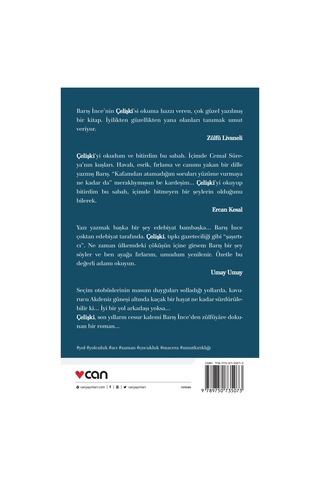 Çelişki - Barış İnce - Can Yayınları