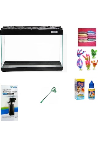 Kanki Pet 35 Cm Akvaryum Hazır Set 3518