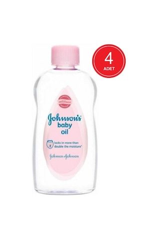 Johnson's Baby Bebek Yağı 4 x 200 ML
