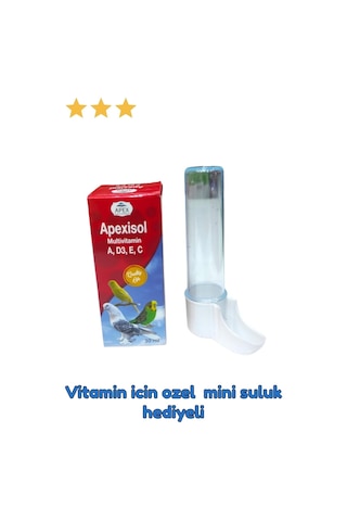 Ozzipetshop Sultan Papağanı - Cennet Papağanı Icin Tum Vitaminleri Iceren Damla