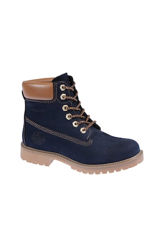 Büyük Numara Darkwood 3507 Erkek Lacivert Waterproof Deri Bot