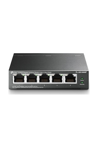 TP-Link TL-SG1005P 5 Port 10/100/1000 Yönetilemez Poe Switch