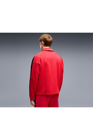 Puma Ferrarı T7 Track Jkt Erkek Günlük Ceket 63705502 Kırmızı