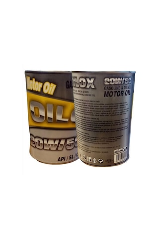 Oilox 20W-50 Motor Yağı 16 x 900 ML