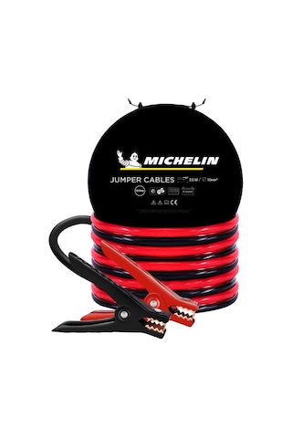 Michelin Ml4002 6v/12v/24v 500amper 2,5metre Akü Takviye Kablosu