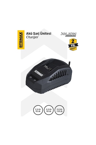 RTRMAX RTX1808 Akü Şarj Cihazı/Ünitesi 2.4A 18V Li-ion