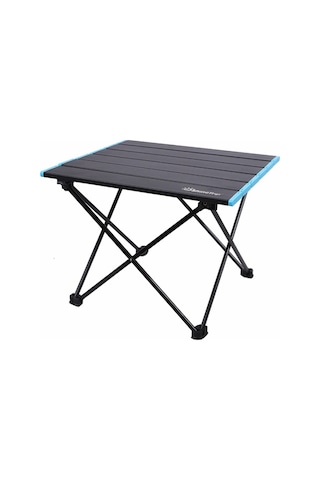 Açık Alüminyum Alaşım Katlanır Masa Kamp Piknik Taşınabilir Katlanır Masa Barbekü Masa Stall Küçük Yemek Masası, Boyutu: Küçük, Size:small Diğer Siyah