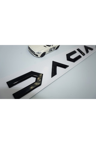 Dk Tuning Dacia Yeni Nesil Bagaj 3m 3d Siyah Abs Yazı Logo