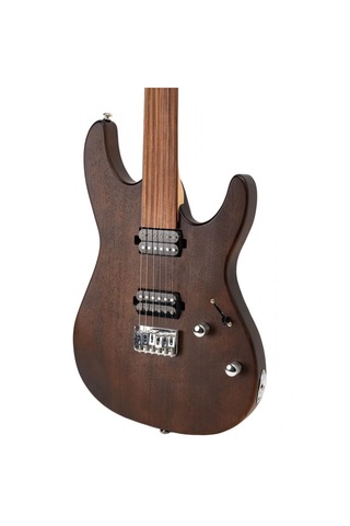 New Orleans Fts241 Mat Koyu Kahve Elektro Perdesiz Gitar