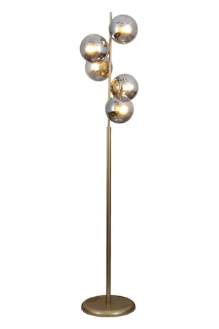 Moden 5 Li Eskitme Lambader Füme Camlı Modern , Oturma Odası ,yatak Odası , Salon Lambader Çok Renkli