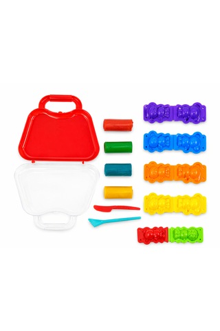 Uniqlion Oyun Hamuru 3 Boyutlu Hayvanlar 18,5x15,5x5cm Kırmızı