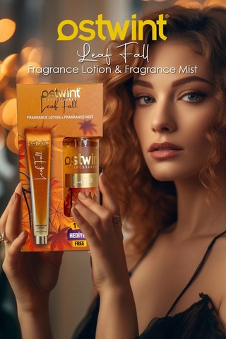 Ostwint Leaf Fall Vücut Spreyi 200ml & Vücut Kremi 50ml Set - Sonbahar Esintisi Ve Oud Parfüm Kokusu