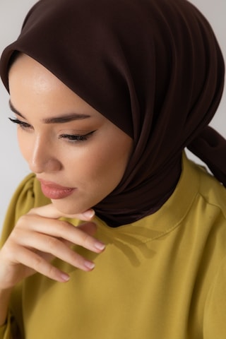 Silk Home Twill Eşarp 11343-50 Acı Kahve
