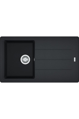 Franke Basis Bfg 611-86 Nero Granit Evye + Active Plus Doccia 2.0 Batarya Seti