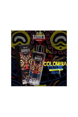 Barber Marmara Barber Marmara Colombıa Edc Premium Kolonya Cam Şişe 500 Ml
