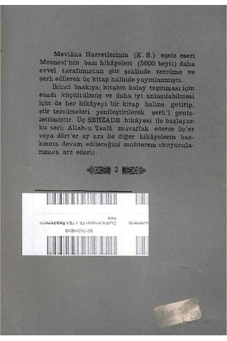 Mevlana Mesnevi 36 Beyit Ve Cariye Hikayesi Şiir Tercümesi Ve Şerhi O Mevlevi - Mevlana Celaledin Rumi