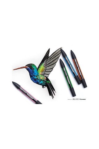 Promarker Çift Uçlu Alkol Bazlı Grafik Çizim Kalemi Soft Lime 368 Y828