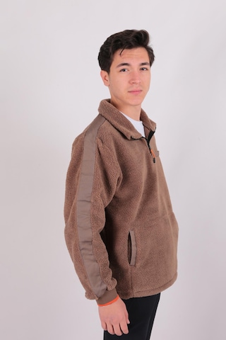 Five Pocket Ff23b6051 Erkek Peluş Mont Vizon