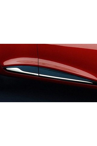 S-Dizayn Renault Clio 4 HB Krom Yan Kapı Çıtası 4 Prç. 2012 Üzeri