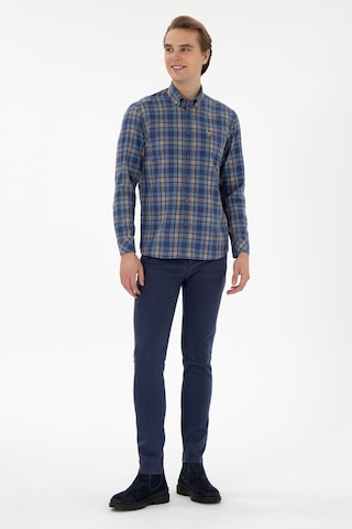 U.s. Polo Assn. Erkek Saks Jean Pantolon 50289500-vr045 Saks Saks Mavisi