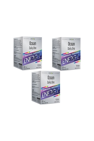 Ocean Daily One Energy 30 Tablet 3 Adet
