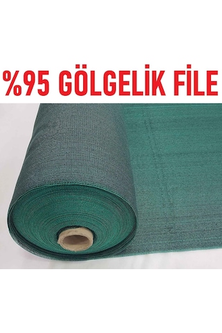 Abdioğulları %95 Gölgelik File 1,5M X 40M Bahçe Çit Örtüsü Meyve