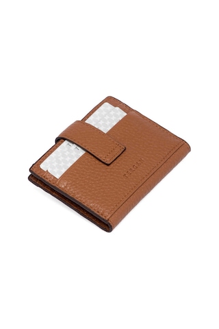 Tergan Taba Deri Erkek Kredi Kartlık - S1kk00001617-b67 Taba