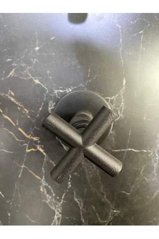 İsaoğlu Yapı Siyah Taharat Musluğu Mat Siyah Taharet Musluk Siyah Ara Musluk Siyah