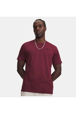 Under Armour Ua M Sportstyle Lc Ss Erkek T-shirt 1326799-626 Bordo