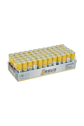 Orbus Aa Alkalin 60 Lı Kalem Pil Orb-lr06