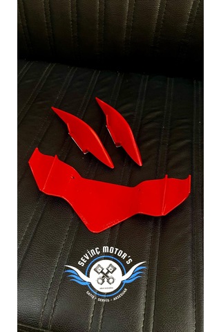 Cf Moto Nk250 Winglet Kanat Set Kırmızı