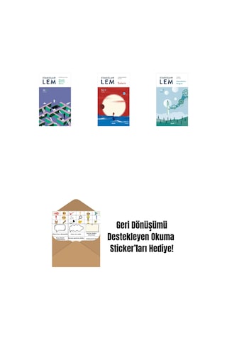 Küvette Bulunan Günce Sl14 + Solaris Sl10 + Gelecekbilim Kongresi Sl7 + Okuma Sticker'ları