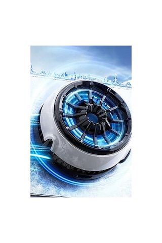 Northcity Cx03 15w Radyatör Telefon Soğutucu Fan - Kablosuz Şarjlı Sessiz Soğutucu