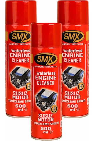 Smx Susuz Motor Temizlik Spreyi 3 Lü Set - M.fiber Bez N11.383