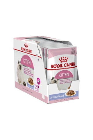 Royal Canin Kitten İnstinctive In Jelly Pouch Yavru Kedi Yaş Maması 12 x 85 G