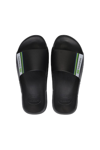 Havaianas Slide Brasil Black Erkek Terlik-4761 Siyah