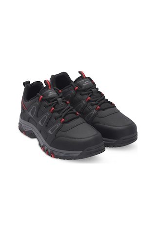 Slazenger GANA I Erkek Outdoor Ayakkabı - Siyah - Kırmızı