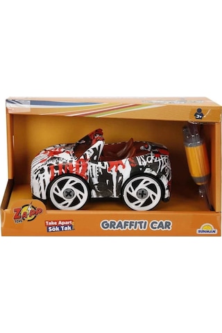 Zap Sök-tak Grafitti Araba Çok Renkli
