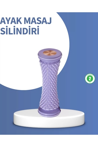 Derin Doku Tümsekli Ayak Masaj Silindiri Bilek Boyun Omuz Sırt Masaj Aleti 16,7x6 Cm Mh-hs0565-7340
