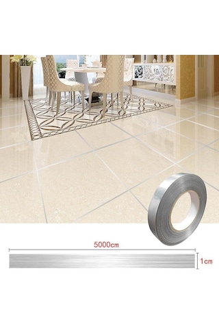 1 Cm 50 Mt Tuvalet Mutfak Banyo Fayans Mermer Arası Şerit Bant Gü