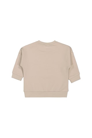 Civil Baby Teddy Baskılı 6-18 Ay Sweatshirt - Bej Taş Rengi