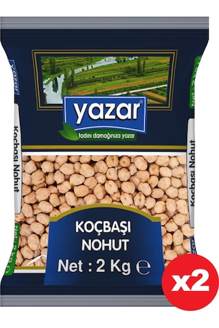 Yazar Koçbaşı Nohut 2 x 2 KG