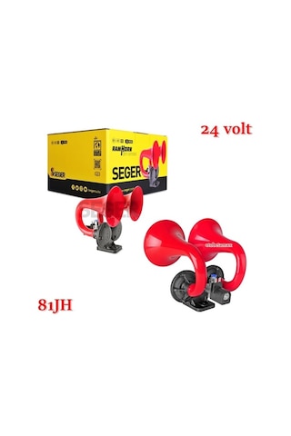 Seger 81Jh 24V Çift Boynuz Korna Daf,Vabis,Man,Scanıa,Marin