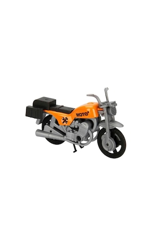 Die Cast 3 Lü Motorsiklet Seti Sarı