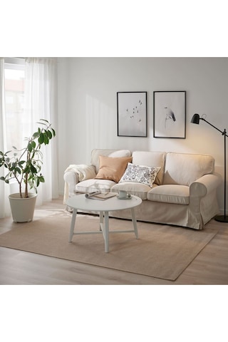 Vodskov, Jüt Halı, 170x240 Cm, Natürel-açık Gri