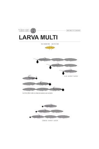 Libra Lures Larva Multi Garlic Suni Yem