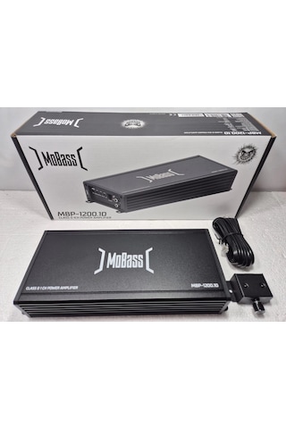 Mobass Mono Amfi Mobass Mbp-1200.1d Bass Anfisi Bass Kontrollü Mono Anfi