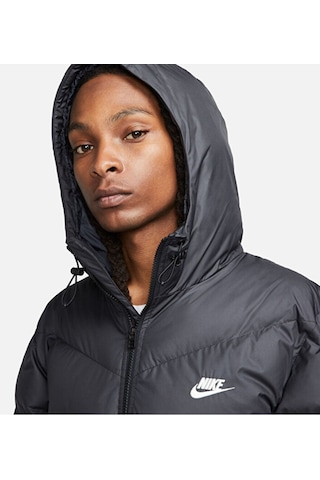 Erkek Günlük Mont Windrunner Primaloft Fb8189-010 Siyah Siyah